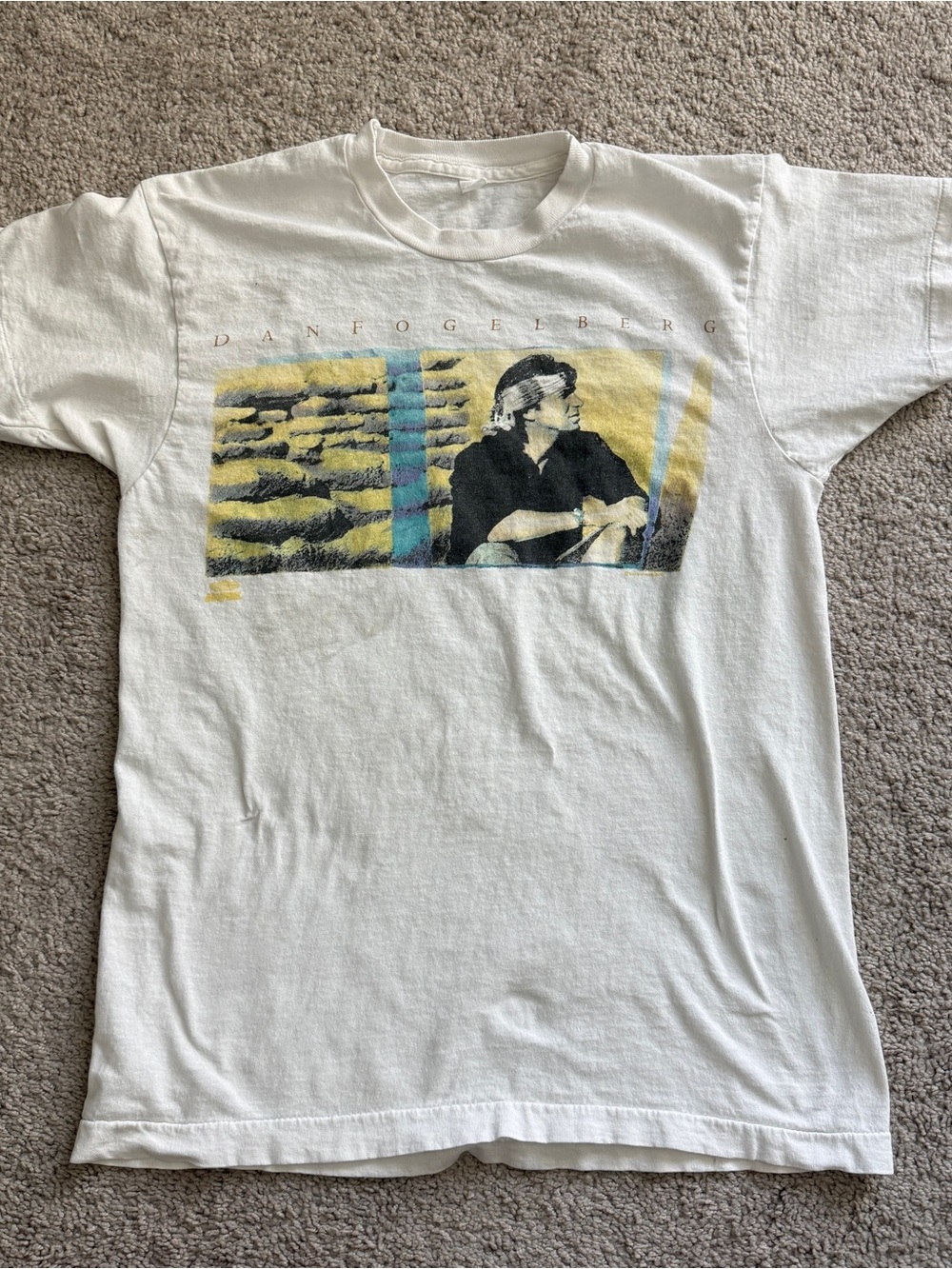 Vintage 1991 Dan Fogelberg The Wild Places Tour T-Shirt Large Single Stitch 19”